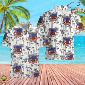 Coast Guard Air Station Kodiak Logo Hawaiian Shirt