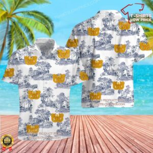 Warrant Officer Eagle Rising Insignia Hawaiian Shirt