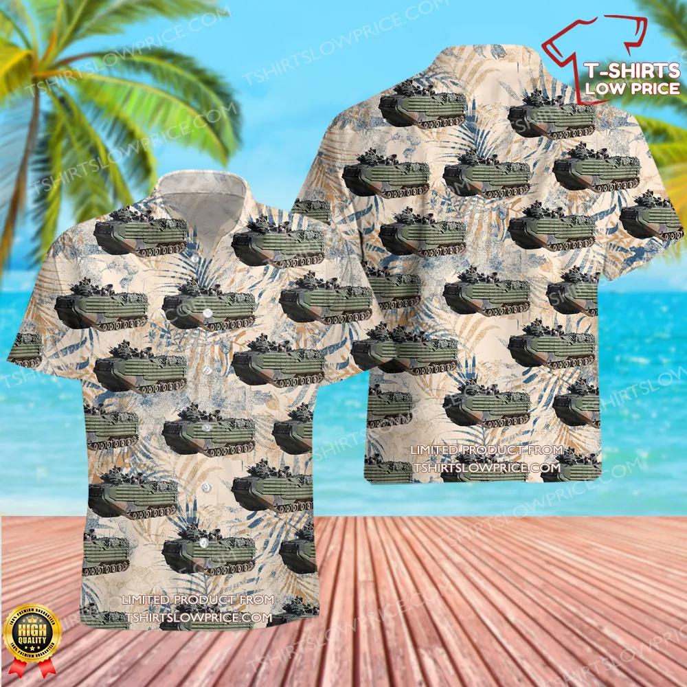 Assault Amphibious Vehicle AAVP7A1 RAMRS Hawaiian Shirt Assault Amphibious Vehicle AAVP7A1 RAMRS Hawaiian Shirt