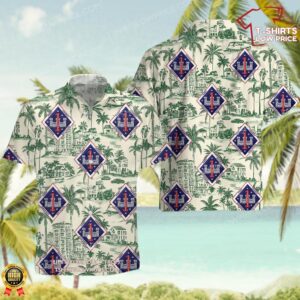 US Marine Corps 1st Combat Engineer Battalion Hawaiian Shirt