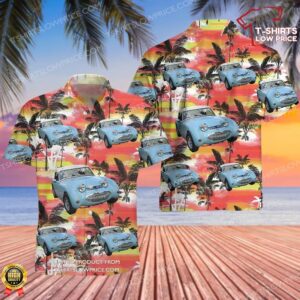 1959 Austin Healey Frogeye Sprite Hawaiian Shirt