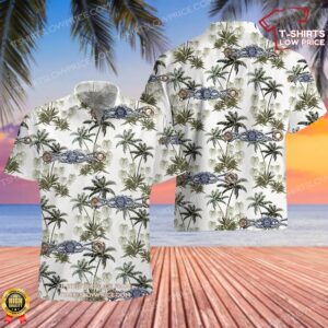 US Coast Guard Auxiliary Recreational Boating Safety Insignia Hawaiian Shirt