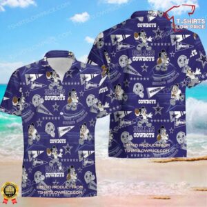 NFL Dallas Cowboy Mickey Hawaiian Shirt