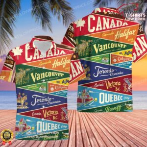 Canada Hawaiian Shirt For Men Women