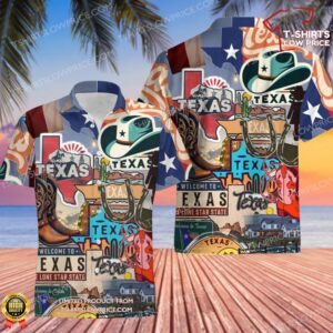 Texas Hawaiian Shirt