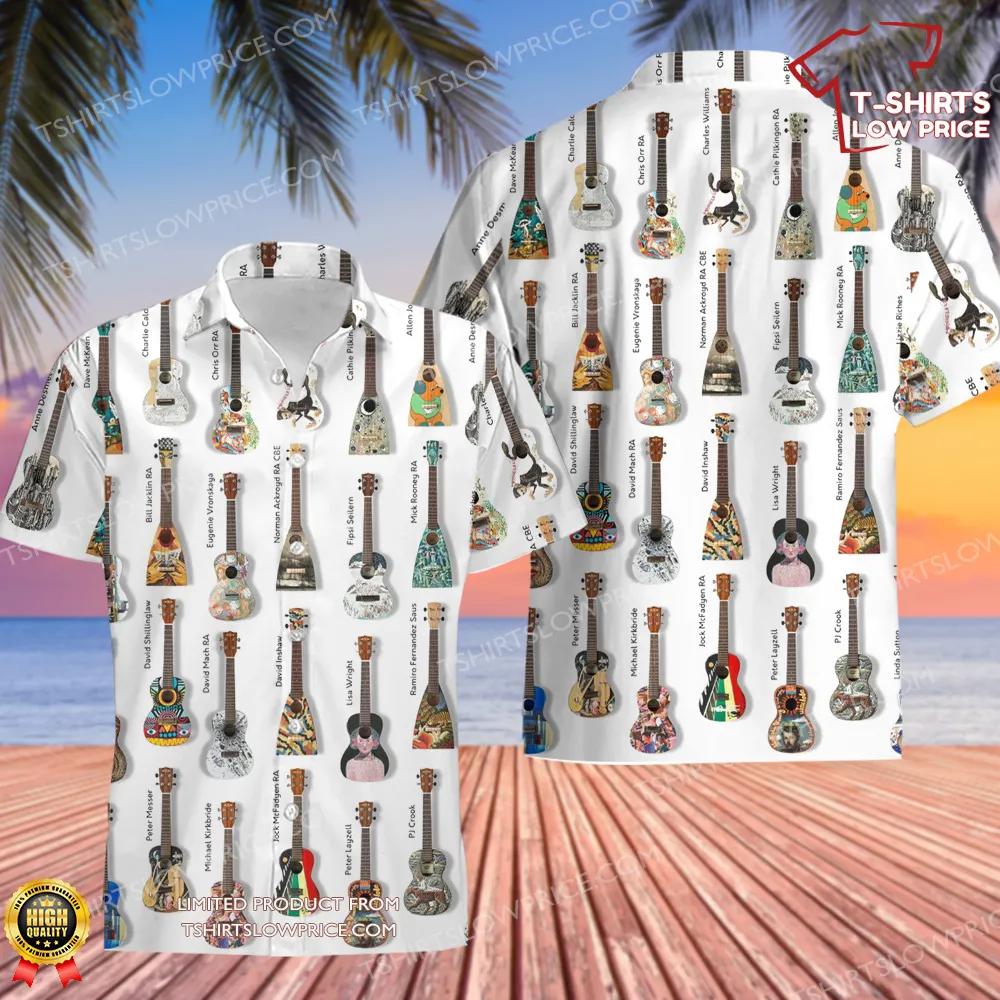 Ukulele Hawaiian Shirt Ukulele Hawaiian Shirt