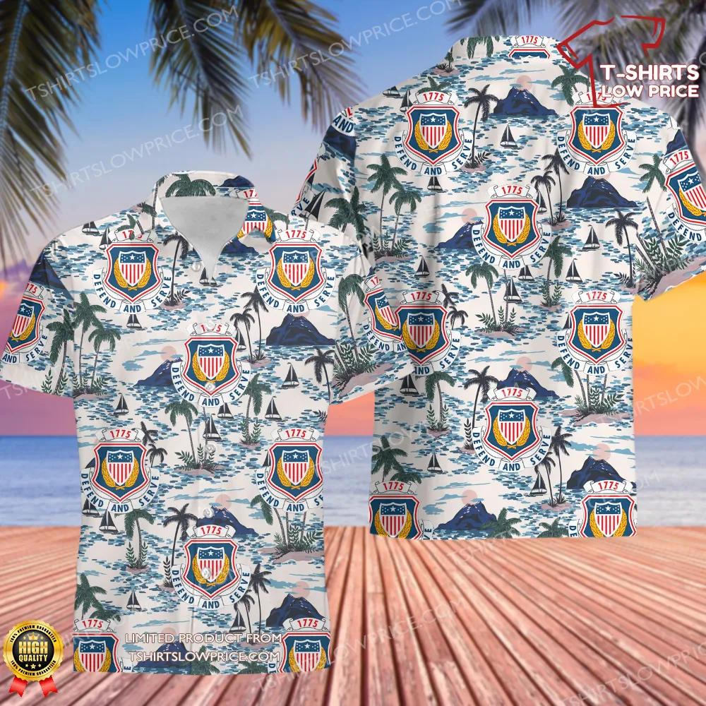 US Army Adjutant General's Corps Hawaiian Shirt For Men Women US Army Adjutant Generals Corps Hawaiian Shirt
