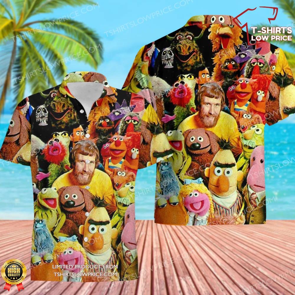 The Muppet Show Jim Henson Hawaiian Shirt The Muppet Show Jim Henson Hawaiian Shirt