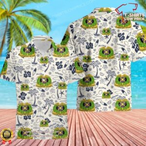 US Army Quartermaster Corps Regimental Hawaiian Shirt