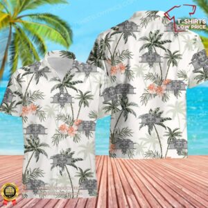 US Army Expert Field Medical Badge Hawaiian Shirt