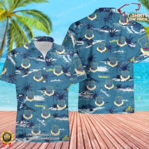 US Air Force 1st Aerospace Communications Group Hawaiian Shirt