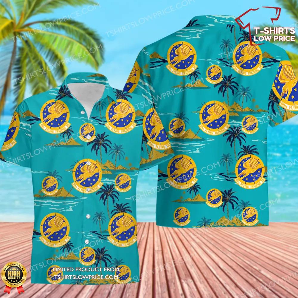 US Air Force 99th Flying Training Squadron Hawaiian Shirt US Air Force 99th Flying Training Squadron Hawaiian Shirt