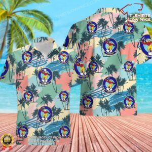 US Air Force 451st Flying Training Squadron Hawaiian Shirt