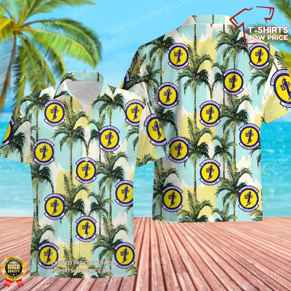 US Air Force 558th Flying Training Squadron Hawaiian Shirt US Air Force 558th Flying Training Squadron Hawaiian Shirt