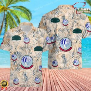 US Air Force 98 Flying Training Squadron (AETC) Wings of Blue Hawaiian Shirt