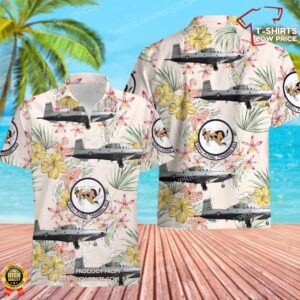 US Air Force 559th Flying Training Squadron Squadron T-6 Texan II Hawaiian Shirt