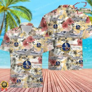 US Air Force 557th Flying Training Squadron Cirrus T-53A Hawaiian Shirt