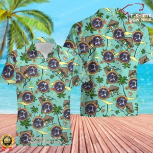 US Air Force 451st Intelligence Squadron Hawaiian Shirt