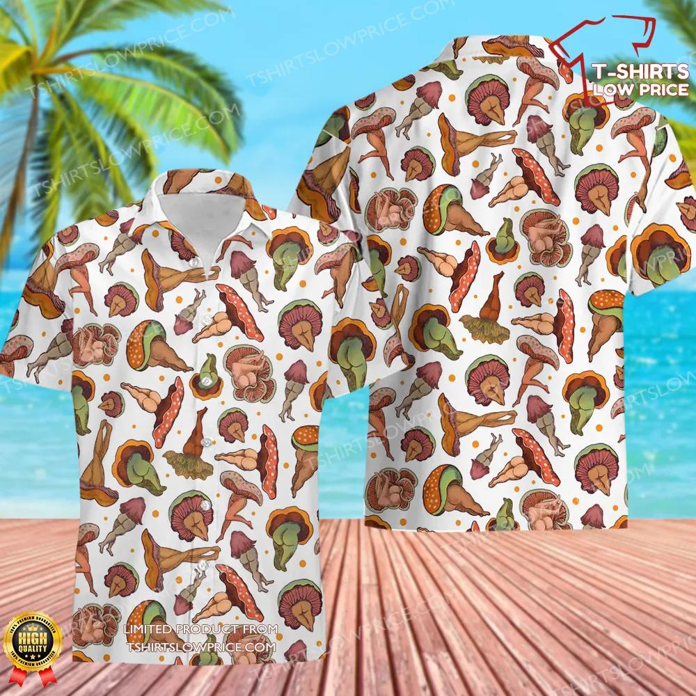 Sexy Mushroom Hawaiian Shirt Sexy Mushroom Hawaiian Shirt