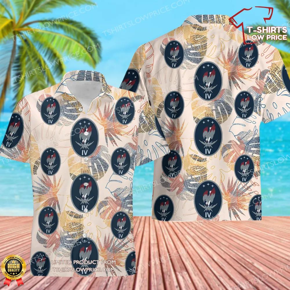 US Air Force 4th Electromagnetic Warfare Squadron Hawaiian Shirt US Air Force 4th Electromagnetic Warfare Squadron Hawaiian Shirt