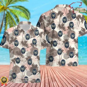 US Air Force 5th Electromagnetic Warfare Squadron Hawaiian Shirt