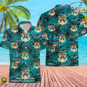 US Air Force Eighteenth Air Force Hawaiian Shirt