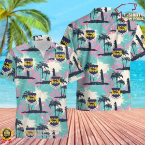 US Air Force 332d Expeditionary Operations Group Hawaiian Shirt