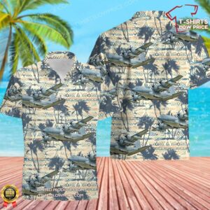 US Air Force MC-130J Commando II Hawaiian Shirt