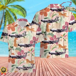 US Air Force 75th Expeditionary Airlift Squadron C-5A Galaxy 69-0020 Hawaiian Shirt
