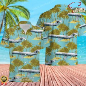 US Air Force 75th AS C-9 Nightingale Hawaiian Shirt