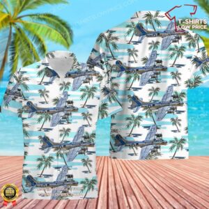 US Air Force Boeing B-17 Flying Fortress Hawaiian Shirt