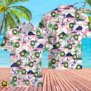 US Air Force 555th Fighter Squadron Hawaiian Shirt