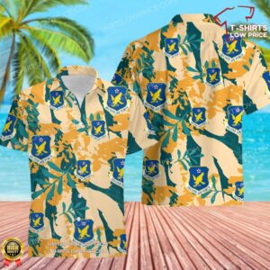 US Air Force Second Air Force Hawaiian Shirt