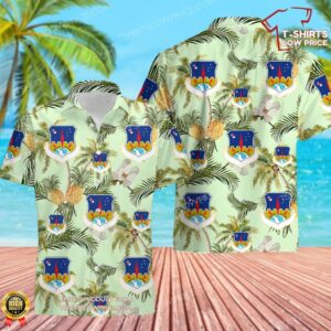 US Air Force 1st Strategic Aerospace Division Hawaiian Shirt