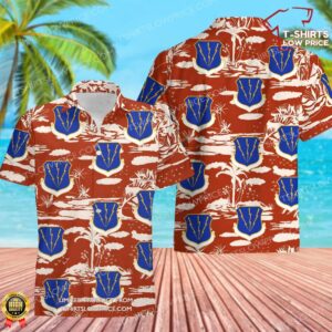 US Air Force 3rd Air Division Hawaiian Shirt