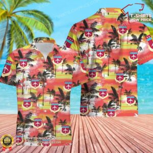 US Air Force 5th Air Division Hawaiian Shirt