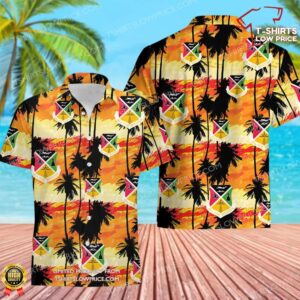 US Air Force 10th Air Division Hawaiian Shirt
