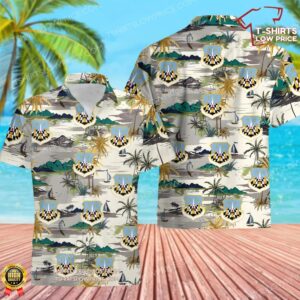 US Air Force 17th Air Division Hawaiian Shirt