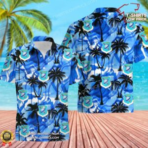 US Air Force 19th Air Division Hawaiian Shirt