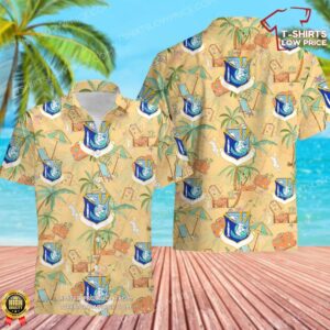 US Air Force 22nd Strategic Aerospace Division Hawaiian Shirt