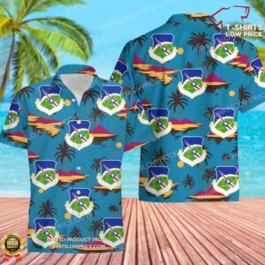 US Air Force 23rd Air Division Hawaiian Shirt