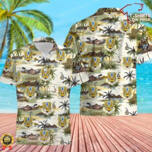 US Air Force 34th Air Division Hawaiian Shirt