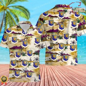 US Air Force 35th Air Division Hawaiian Shirt