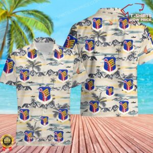 US Air Force 40th Air Division Hawaiian Shirt