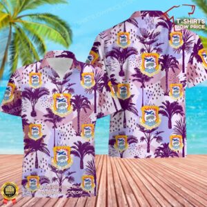 US Air Force 64th Air Division Hawaiian Shirt