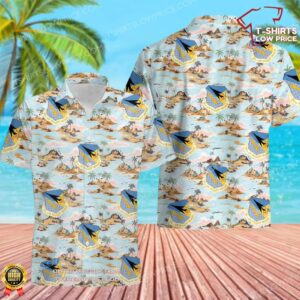 US Air Force 85th Air Division Hawaiian Shirt