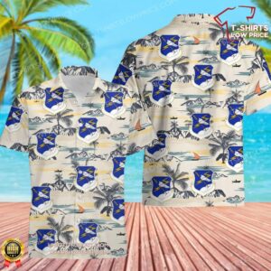 US Air Force 326th Air Division Hawaiian Shirt