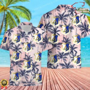US Air Force 327th Air Division Hawaiian Shirt