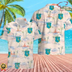 US Air Force 810th Strategic Aerospace Division Hawaiian Shirt