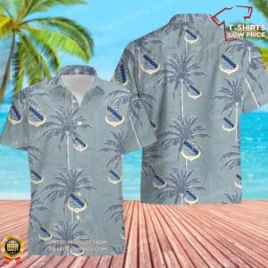 US Air Force 821st Strategic Aerospace Division Hawaiian Shirt